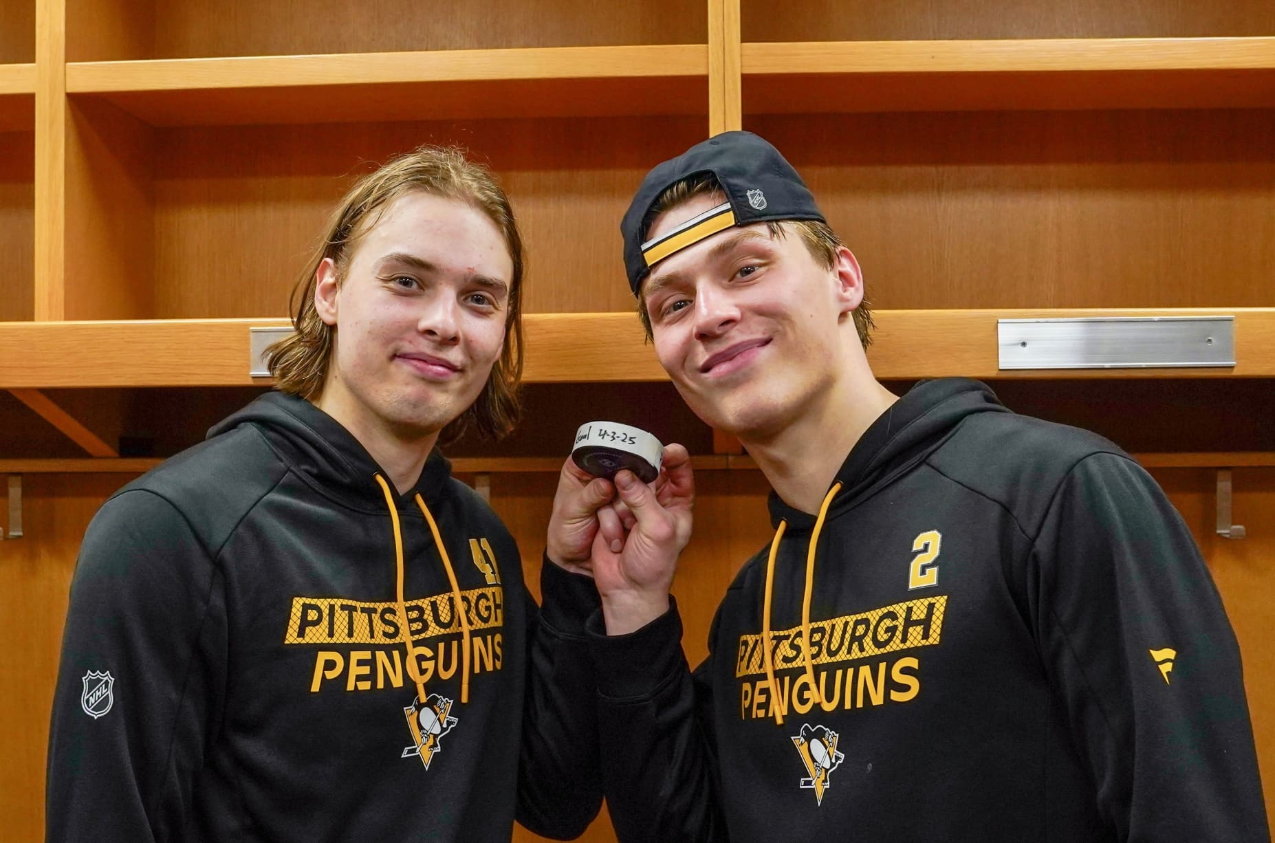 Pittsburgh Penguins Ville Koivunen, Rutger McGroarty