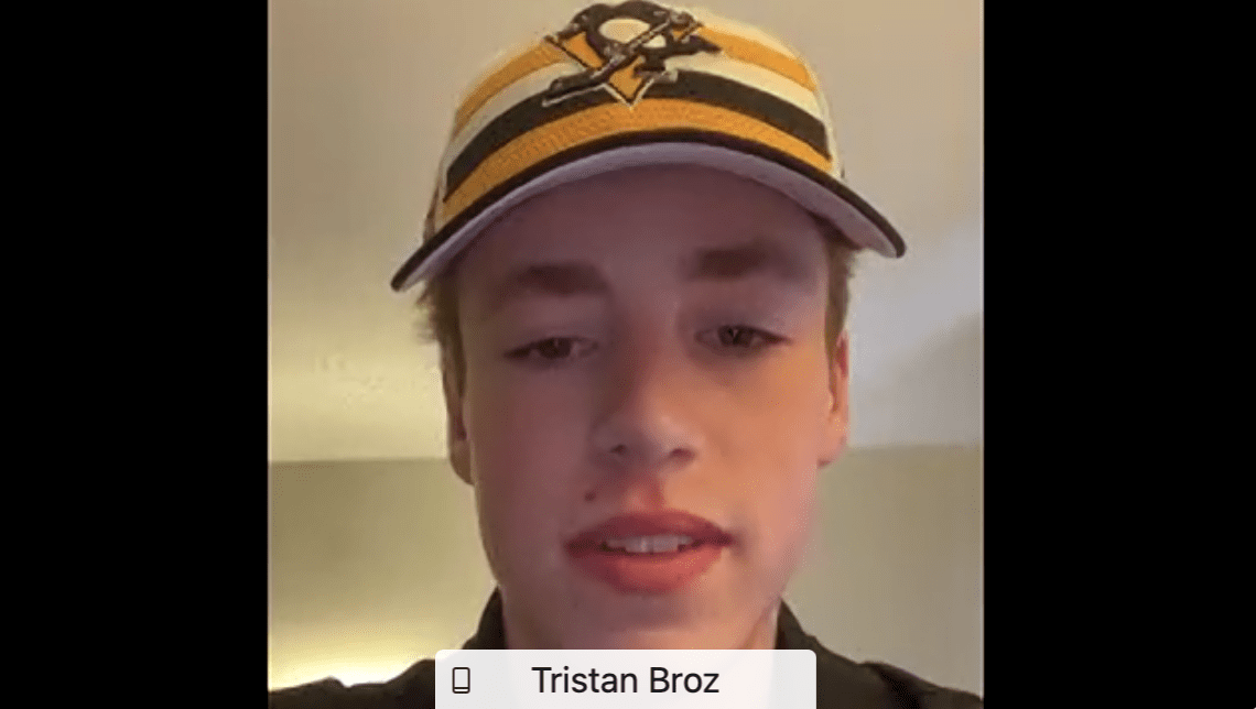 Pittsburgh Penguins, Tristan Broz