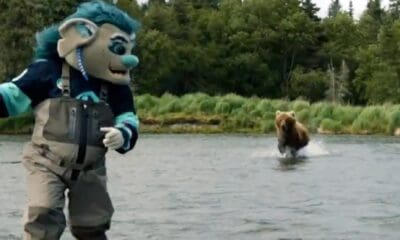Seattle Kraken mascot charged by bear. Pittsburgh Penguins coverage, NHL trade chatter.