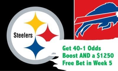 Steelers Betting preview, DraftKings Promo