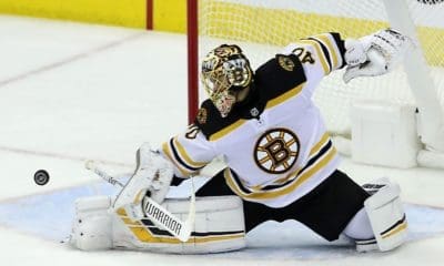 Tuukka Rask, Boston Bruins: Photo from Iconsportswire