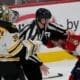 Grading Pittsburgh Penguins, Linus Ullmark Boston Bruins fights Matthew Tkachuk