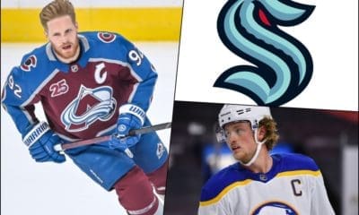NHL trade, Gabriel Landeskog, jack eichel, seattle kraken