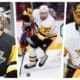 Tristan Jarry, Jack Johnson, Casey DeSmith Pittsburgh Penguins