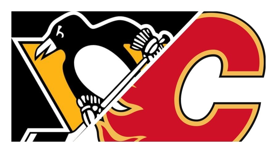 Pittsburgh Penguins Score vs. Calgary Flames