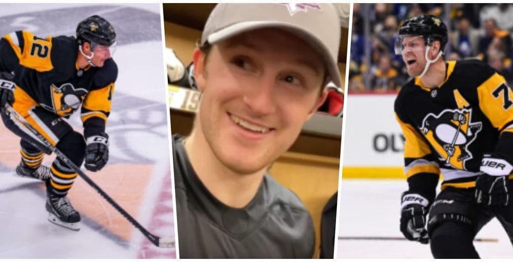 Patrick Marleau, Jared McCann, Patric Hornqvist Pittsburgh Penguins