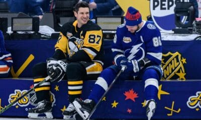 Pittsburgh Penguins, Sidney Crosby at NHL All-Star Game Skills Competition. Nikita Kucherov