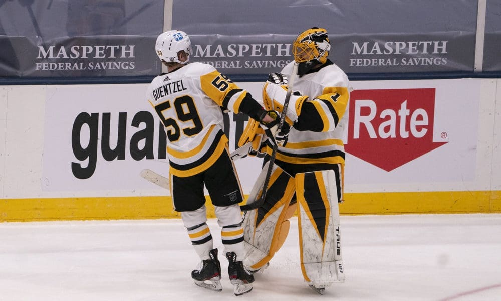 Pittsburgh Penguins Casey DeSmith, Jake Guentzel