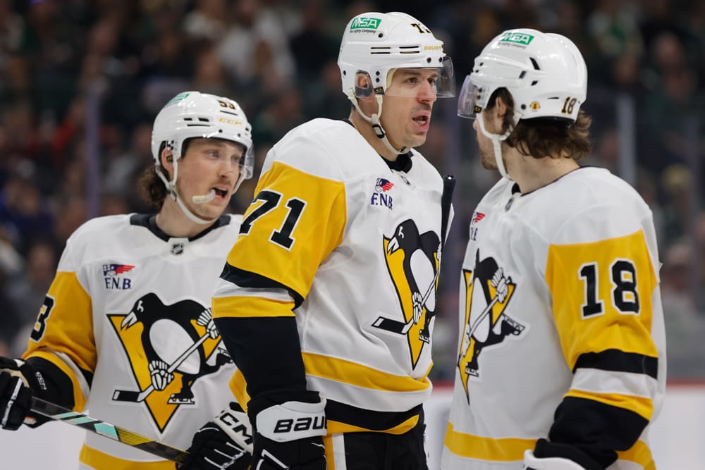 Pittsburgh Penguins, Philip Tomasino, Evgeni Malkin, Tommy Novak