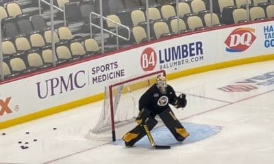 Pittsburgh Penguins goaltender Tristan Jarry